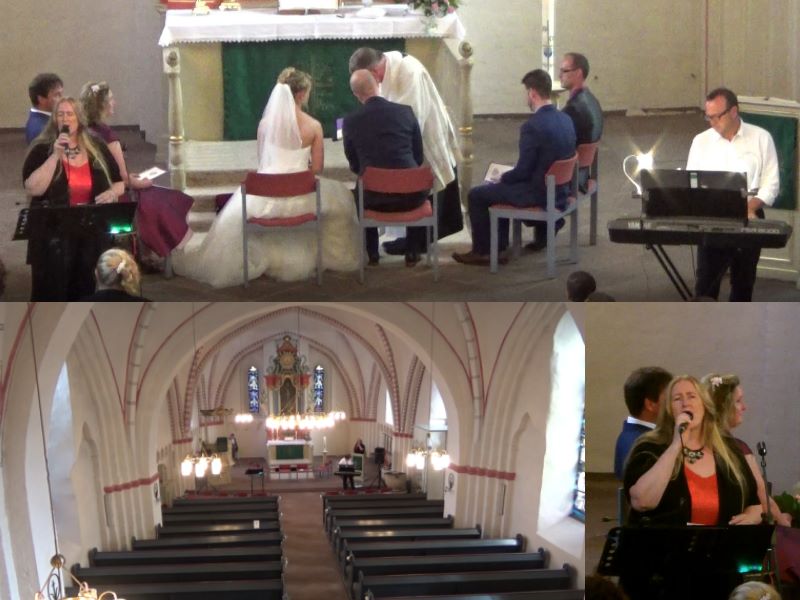 2017-07-15 Hochzeit in D&ouml;rverden, mit Keyboarder Andreas Leiber